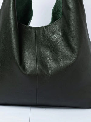 Risa Knot Tote Bag Hunter Green