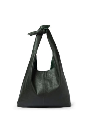 Risa Knot Tote Bag Hunter Green