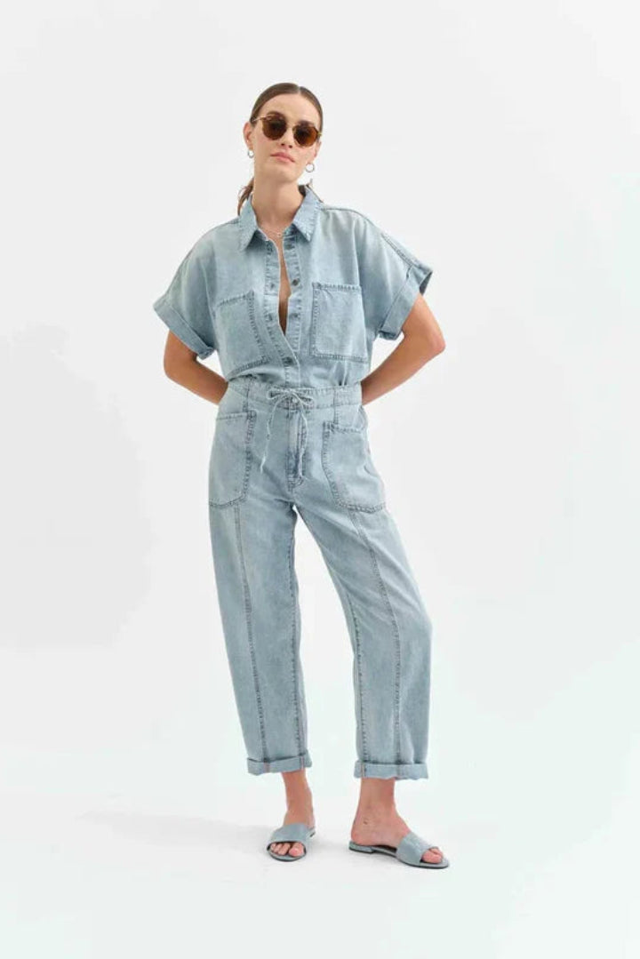 Daze Villa Drawstring Barrel Leg Wild Card