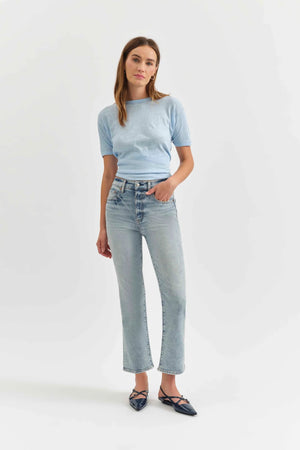Daze Shy Girl High Rise Crop Flare Miracle