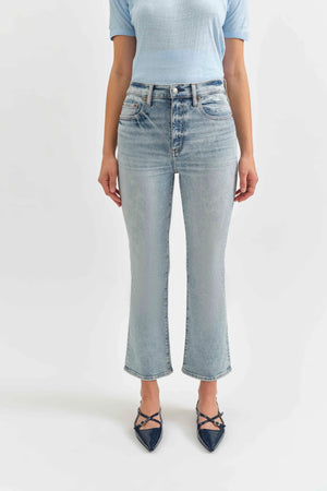 Daze Shy Girl High Rise Crop Flare Miracle
