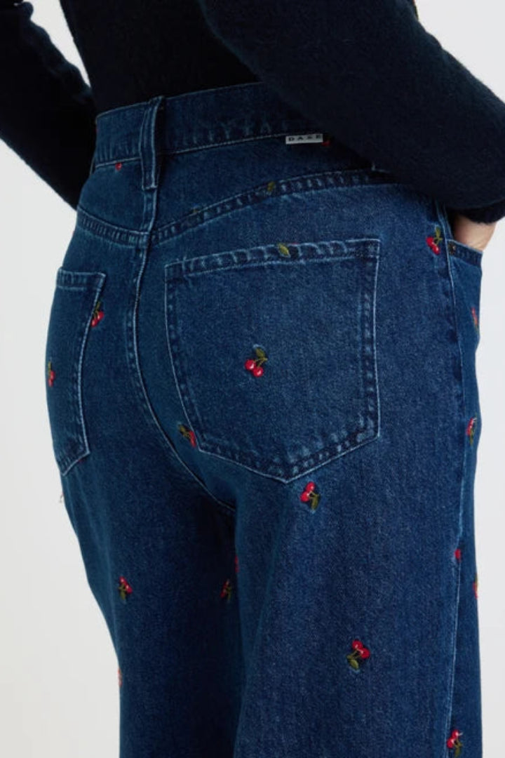 Daze Far Out High Rise Wide Leg Cherry Avenue