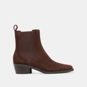 Dolce Vita Foster Boot Dark Brown Suede