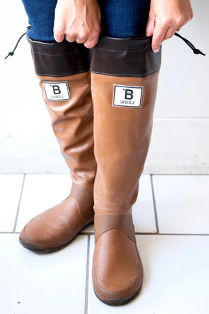 Wild Bird Society Of Japan Tall Boots Camel