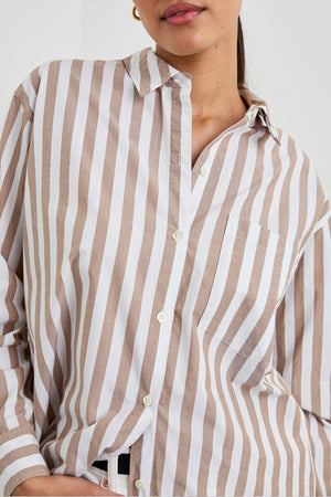 Rails Elsa Shirt Russet Stripe