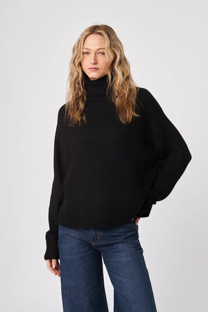 John + Jenn Emmett Turtleneck Caviar