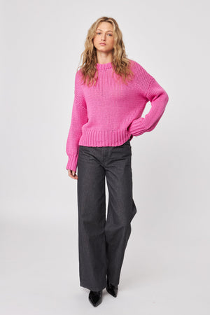 John + Jenn Knit Sweater Hot Cosmo
