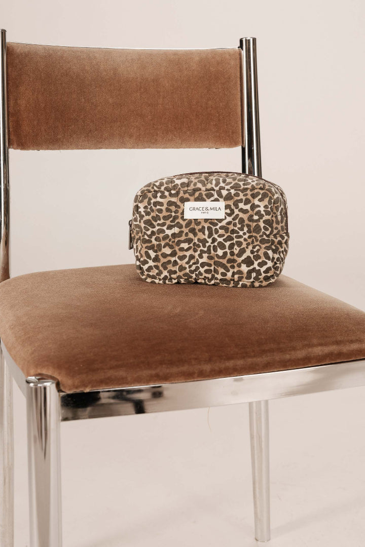 Grace & Mila Shireen Pouch Leopard