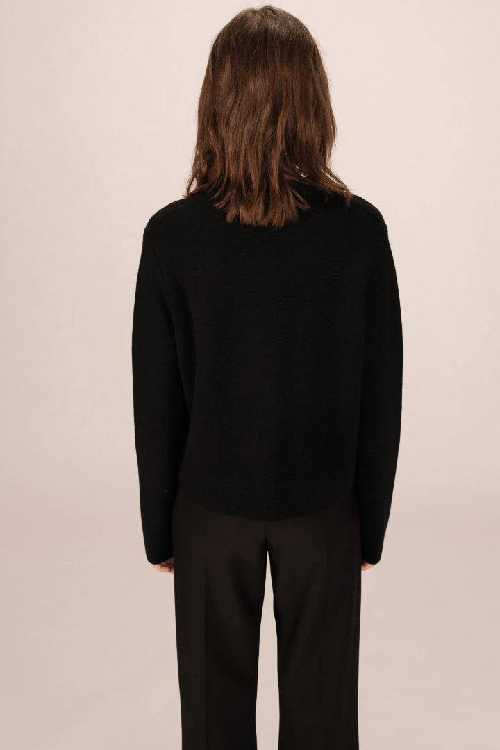 Grace & Mila Sailor Cardigan Noir
