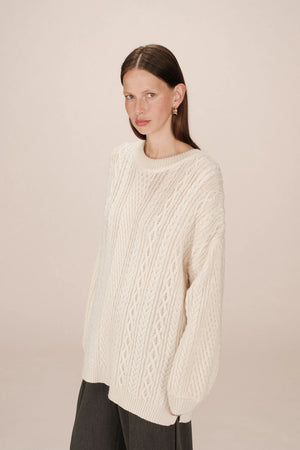 Grace & Mila Saverio Pullover Ecru
