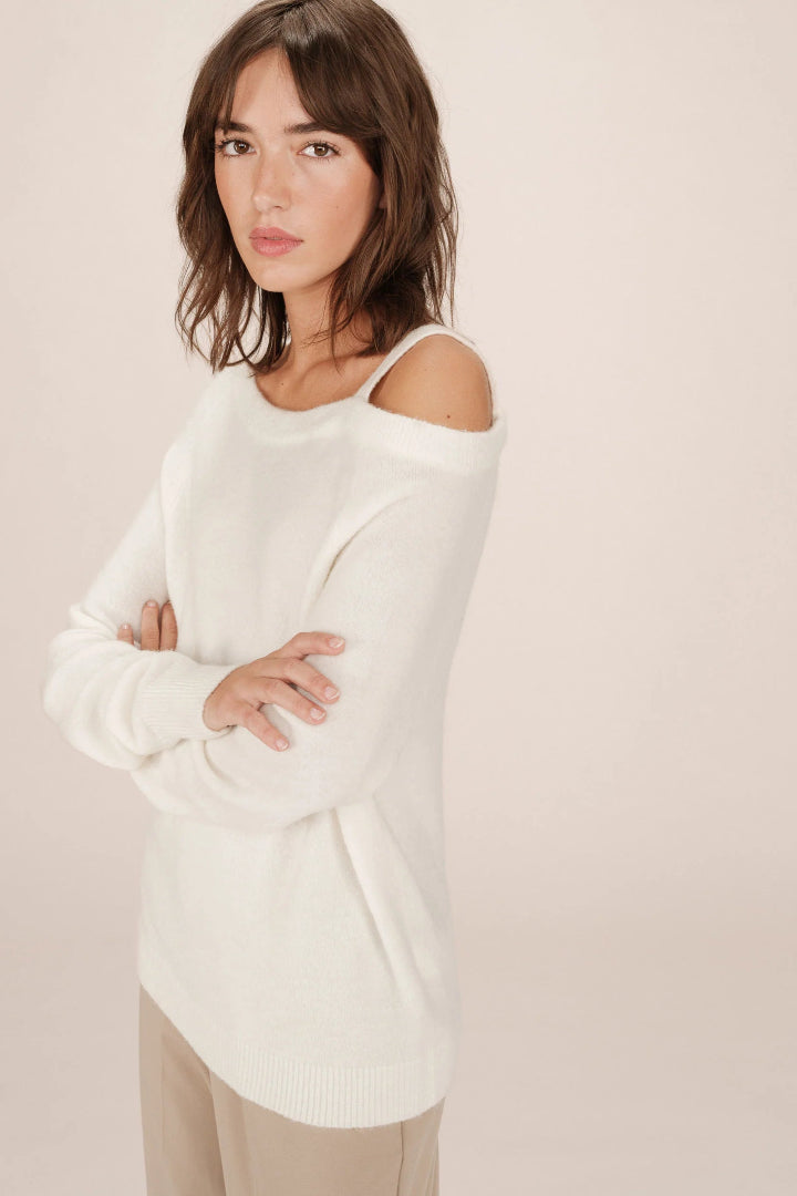 Grace & Mila Samantha Pullover Ivory