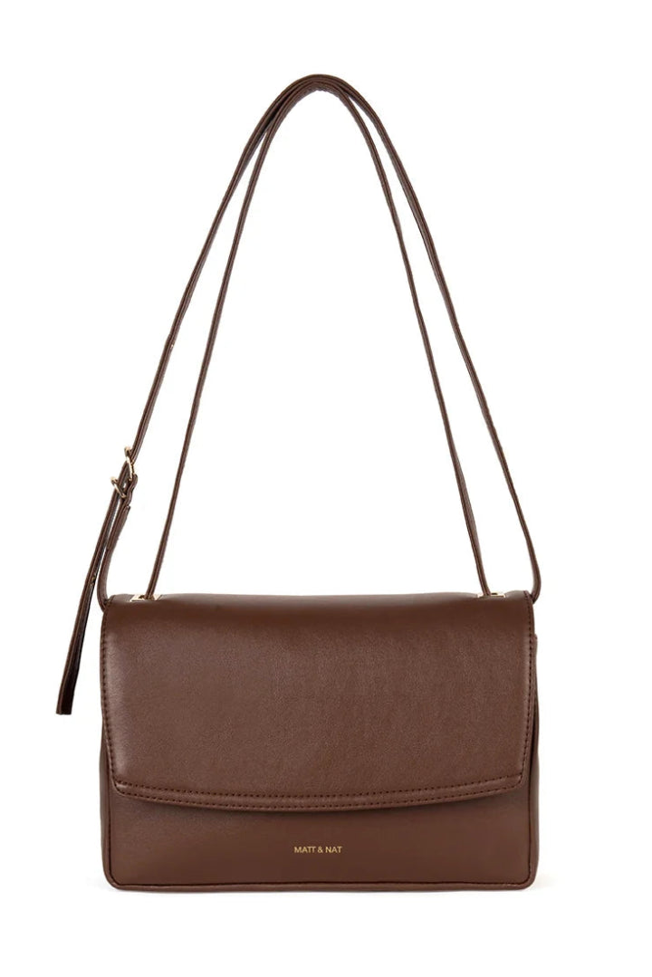 Matt & Nat Jodi Forum Crossbody Shoulder Bag Cocoa