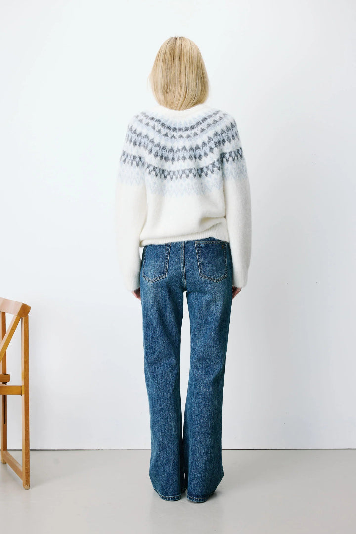 Grace & Mila Alekio Cardigan Ivory