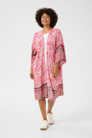 CREAM CRFippe Kimono Begonia Pink Flower