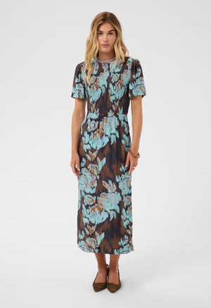 Saint Tropez MalikaSZ Dress Nightsky Shaded Flowers