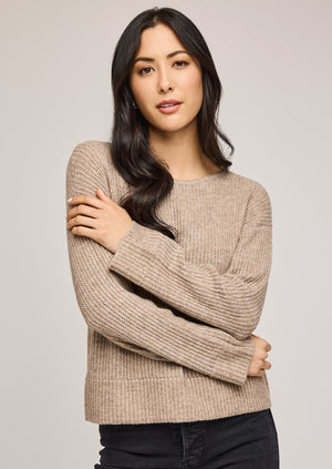 Gentle Fawn Ambrose Sweater Heather Taupe