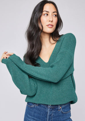 Gentle Fawn Tucker Sweater Heather Pine