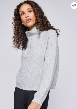 Gentle Fawn Georgie Sweater Heather Grey