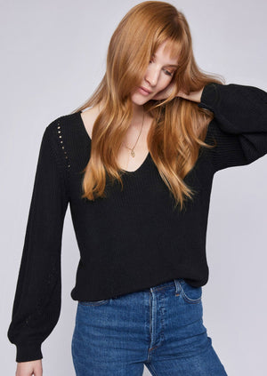 Gentle Fawn Hailey Sweater Black