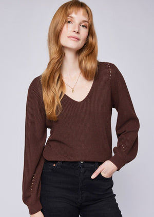 Gentle Fawn Hailey Sweater Espresso