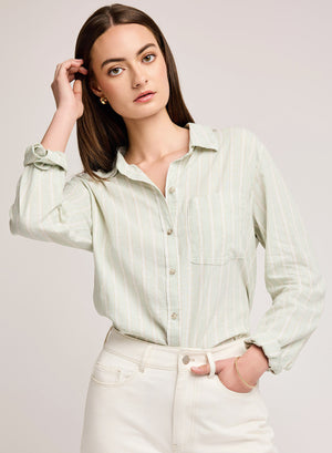 Gentle Fawn Dominque Shirt Cactus Stripe