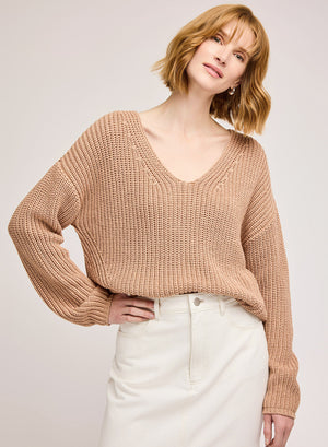 Gentle Fawn Spencer Sweater Tan