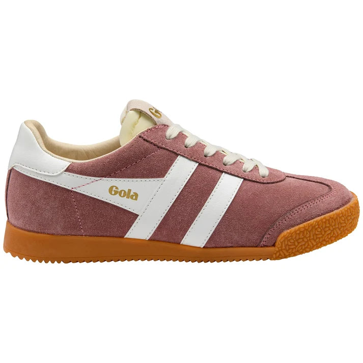 Gola Elan Trainer Brown Rose/White