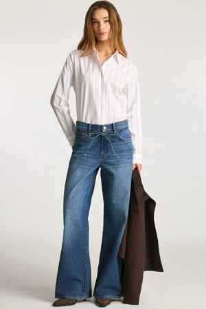 Mavi Wendy Mid Brushed Classic Denim