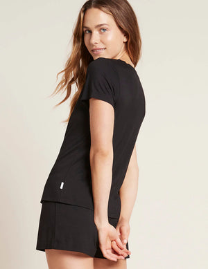 Boody Goodnight Sleep Tee Black