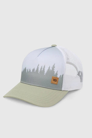 TenTree Juniper Altitude Hat Light Moss/White
