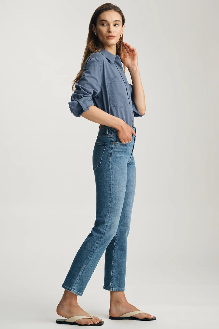 Mavi Kendra Mid Brushed Flex Blue