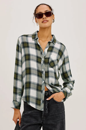 Rails Hunter Olive Ivory