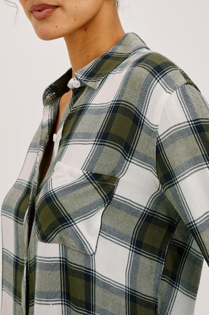 Rails Hunter Olive Ivory