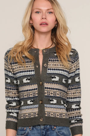 Heartloom Cole Cardigan Spruce