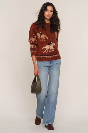Heartloom Jemma Sweater Rust