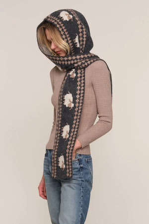 Heartloom Doria Scarf Charcoal