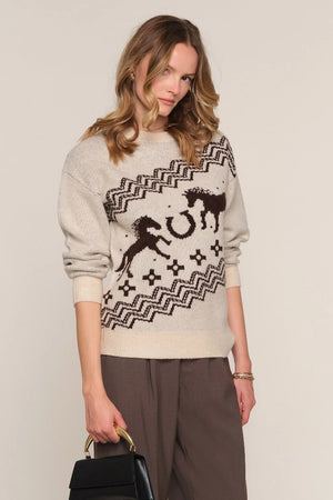 Heartloom Yulia Sweater Ecru