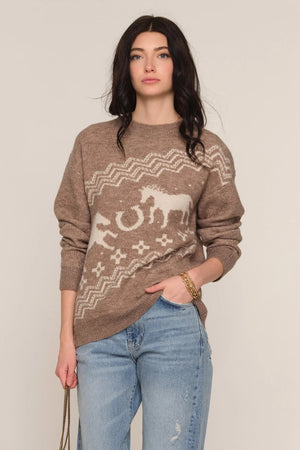 Heartloom Yulia Sweater Mink