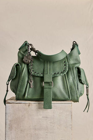 Free People Baby Leigh Distressed Tote Bag