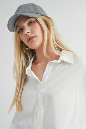 Sage the Label So Classic Button Up Shirt White