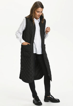 Kaffe KAseverina Quilted Waistcoat