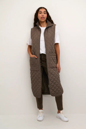 Kaffe KAseverina Quilted Waistcoat