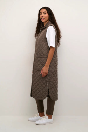 Kaffe KAseverina Quilted Waistcoat