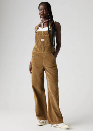 Levis Womens Baggy Ermine Overall Corduroy