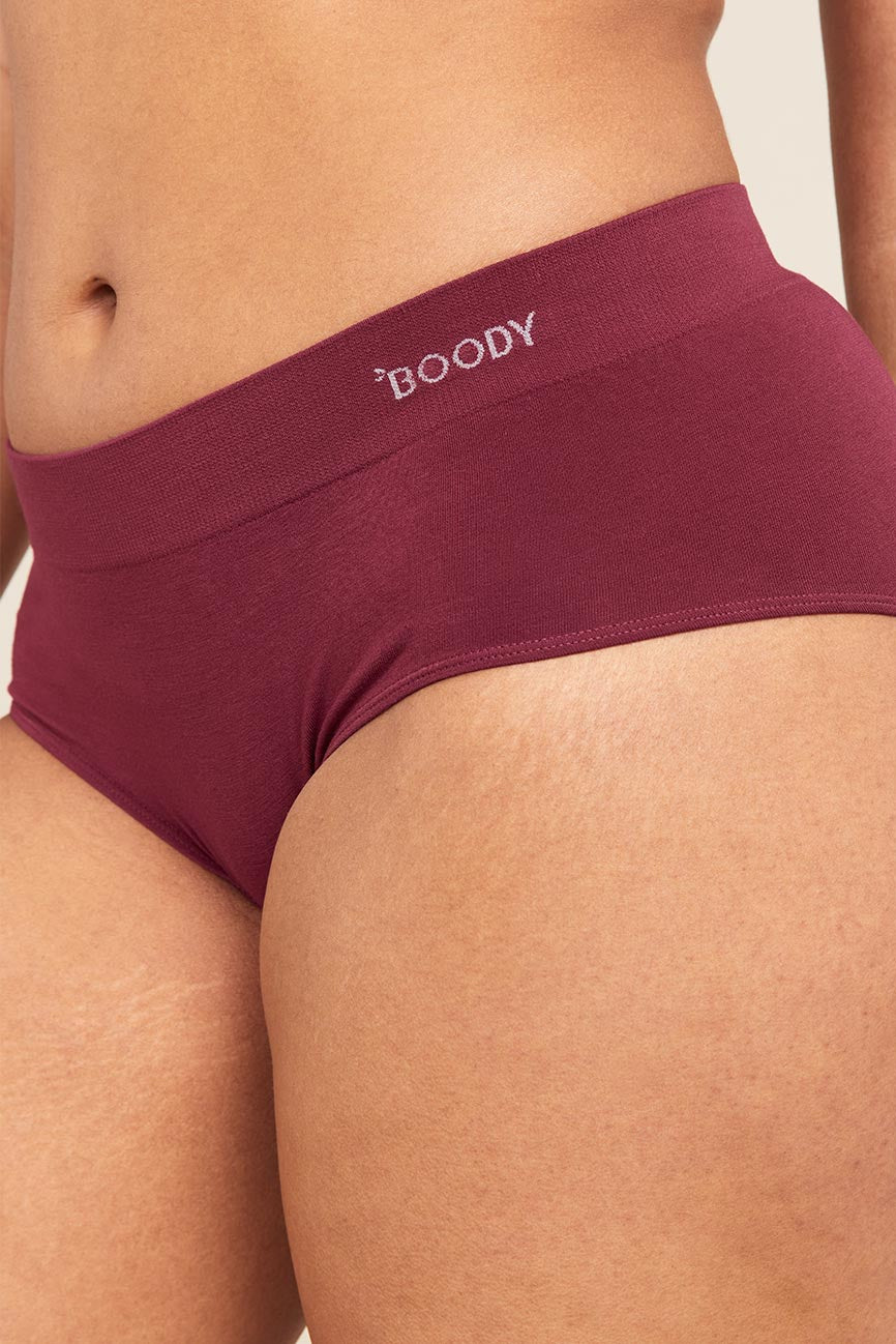 Boody Midi Briefs Plum