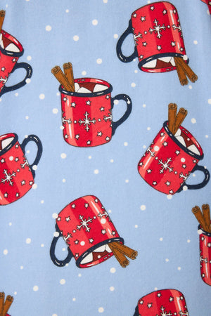 PJ Salvage Hug in a Mug Flannel PJ Set