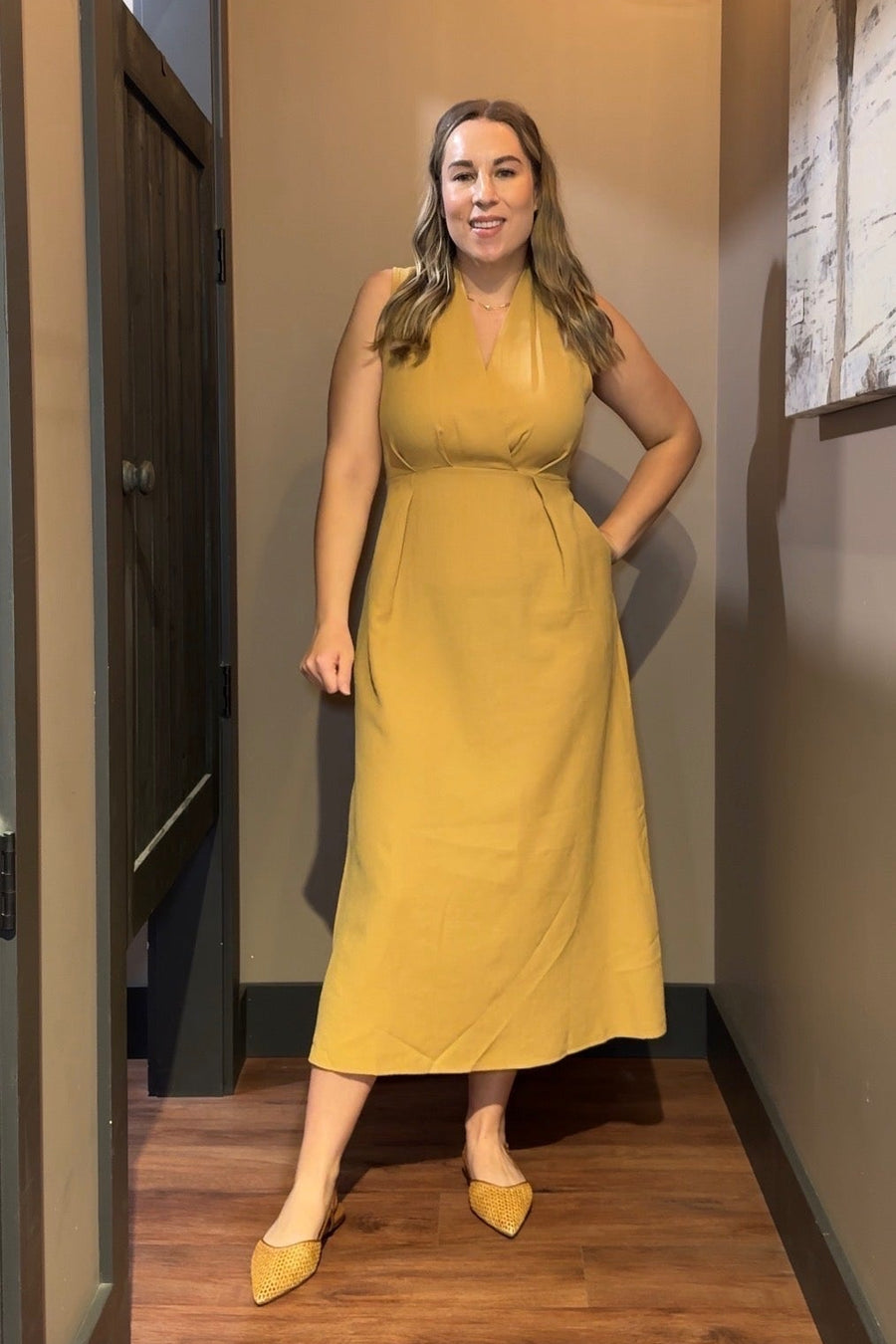 See U Soon Dress Yellow