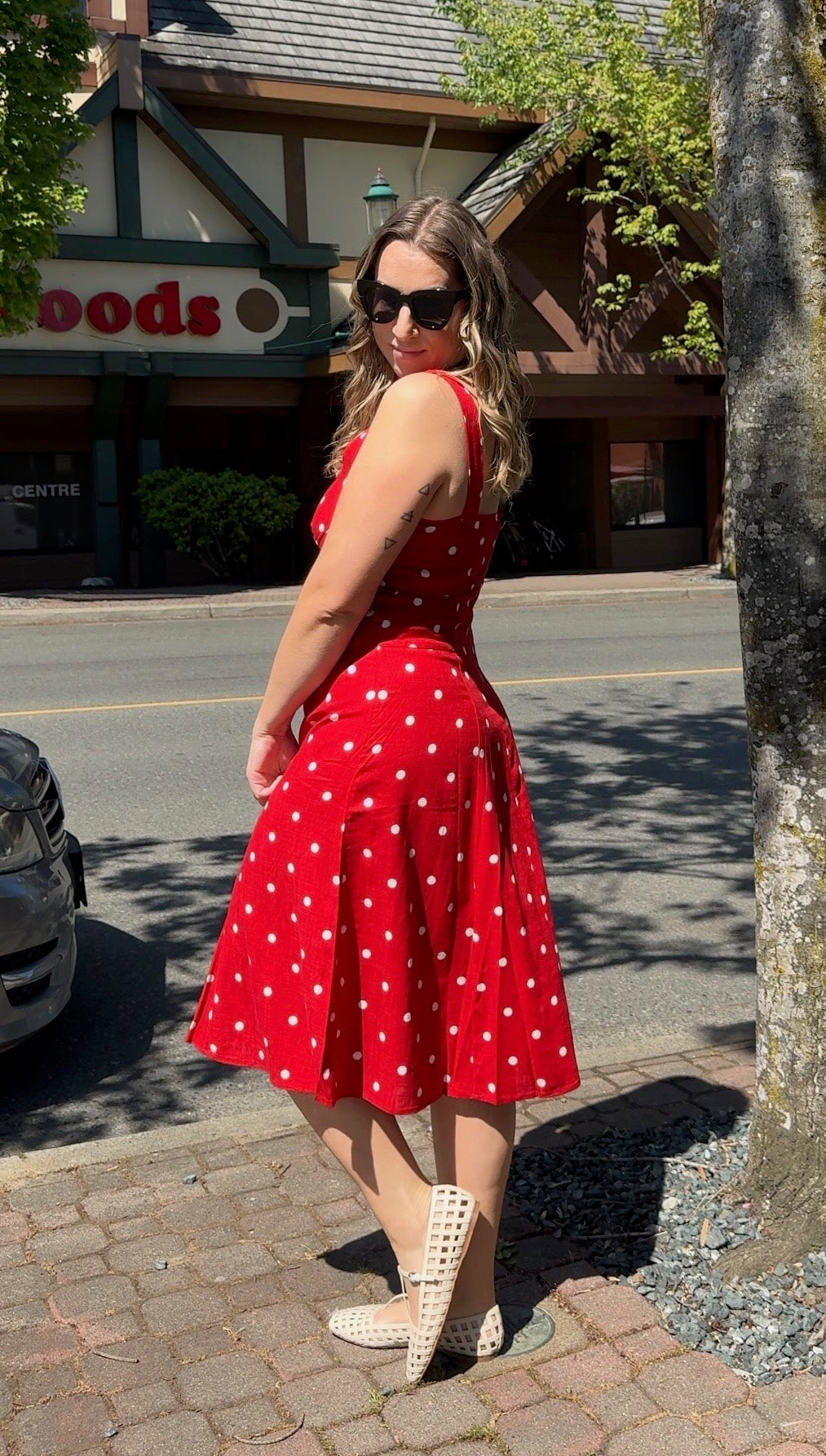 apricot red dress Maddie Dress in Apricot Crush Satin 26W