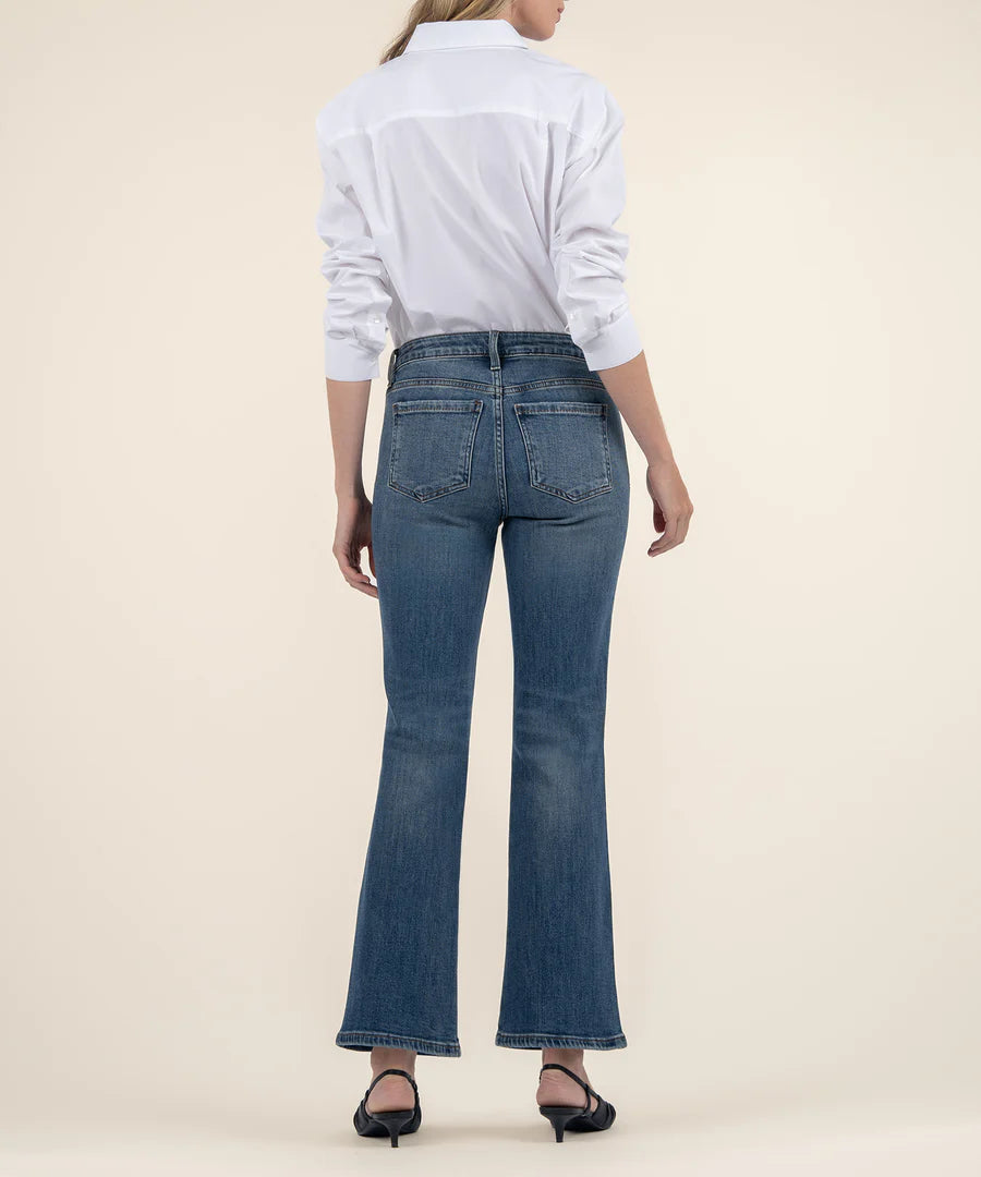 Kut from the Kloth Kelsey Mid Rise Ankle Flare Jeans Effectiveness