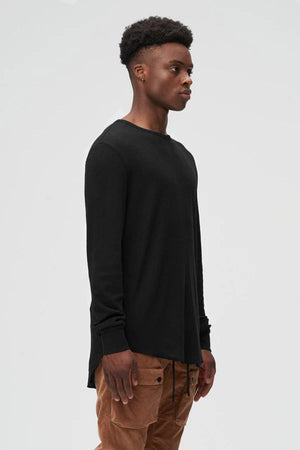 Kuwalla Thermal Waffle Hi Lo Jet Black